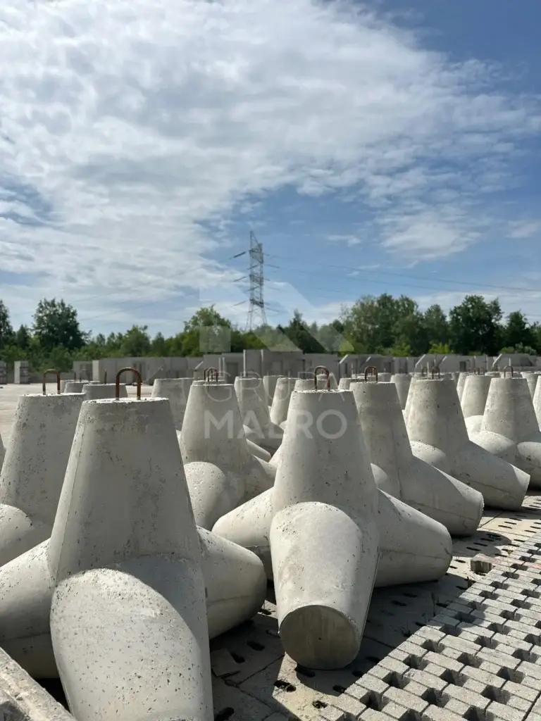 Gwiazdobloki - jeże betonowe