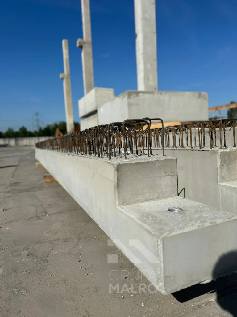 Prefabrykowane belki betonowe