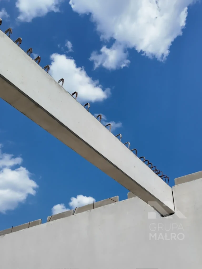 Prefabrykowane belki betonowe