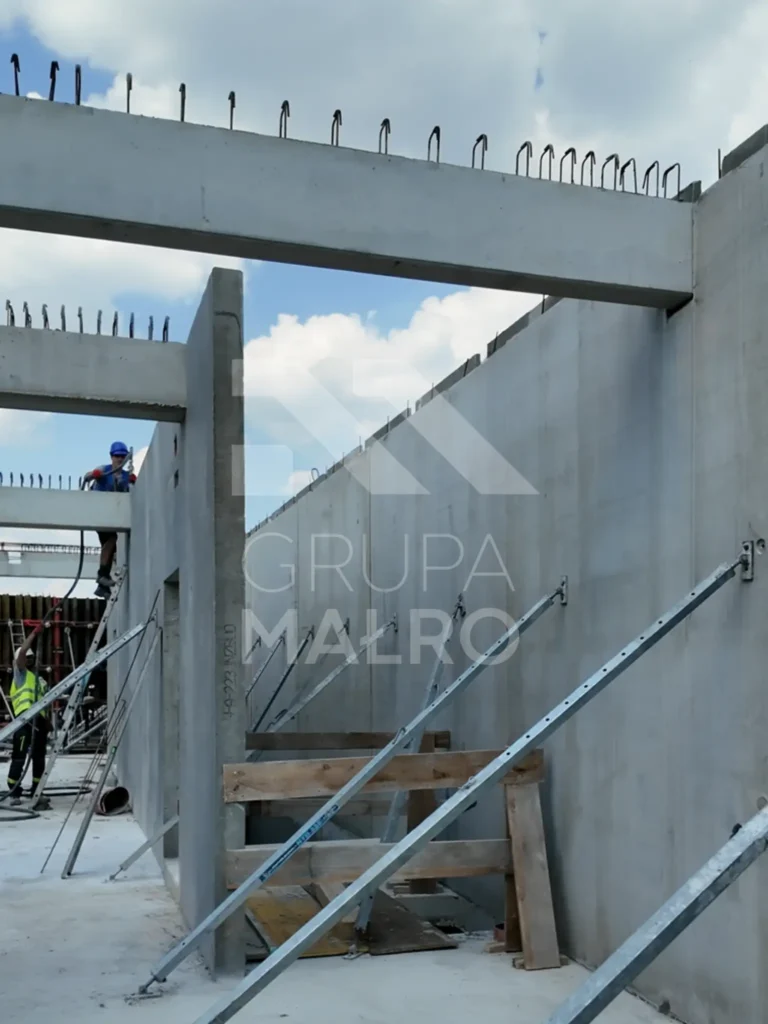 Prefabrykowane belki betonowe